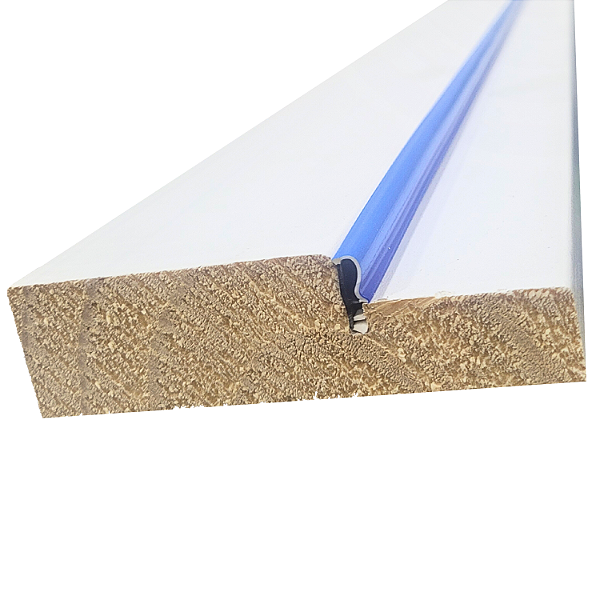 Batente de Madeira Pinus Revestido Primer