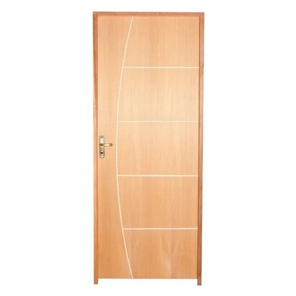 Kit Completo Porta Beli 4 Imbuia 72cm + Fechadura Externa Rafinata + Batente Ecológico Tingido Imbuia