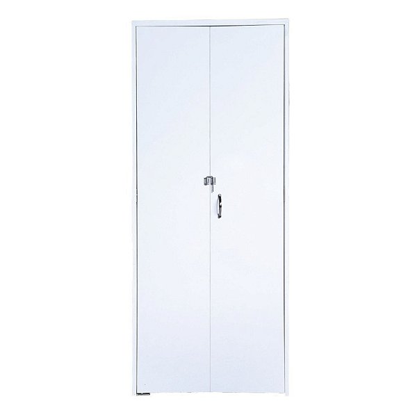 Kit Completo Porta Lisa Camarão Primer C/Fecho+ Batente Ecológico Primer de 16cm