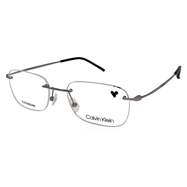 Armação Balgriff Calvin Klein CK22125TD 414 - Titânio 52