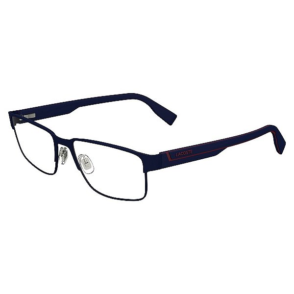 Armação de Óculos Lacoste L2298 424 - Azul Fosco 56