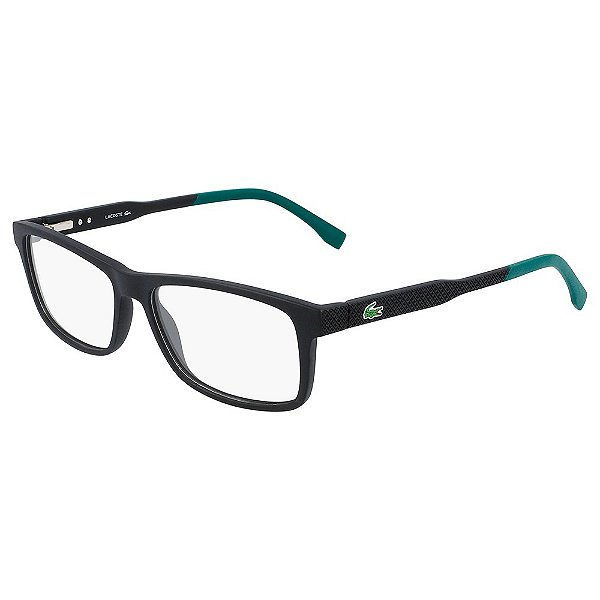 Armação de Óculos Lacoste L2876 001 - Preto Fosco 53