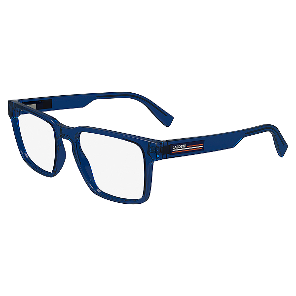 Armação de Óculos Lacoste L2948 410 - Azul Crystal 53