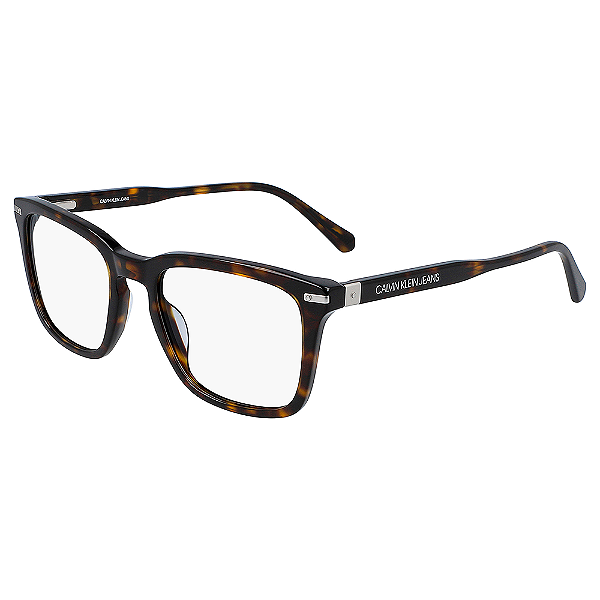 Armação de Óculos Calvin Klein Jeans CKJ20512 235 - Marrom Tortoise 53