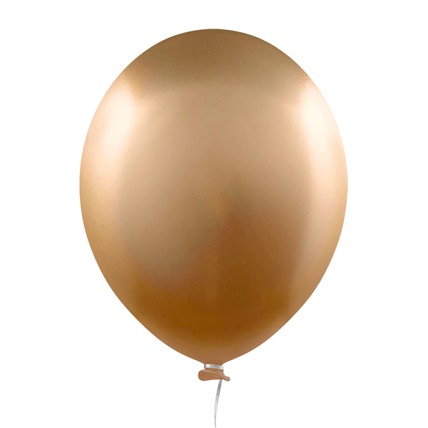 Balão Alumínio Dourado 9''