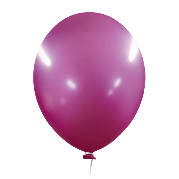 Balão Alumínio Fúcsia 9''