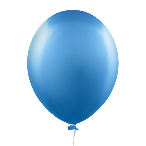 Balão Alumínio Azul  5''
