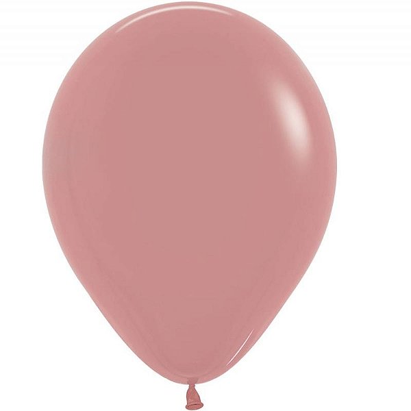 Balão Látex Fashion Rosa Chá Sempertex 12"