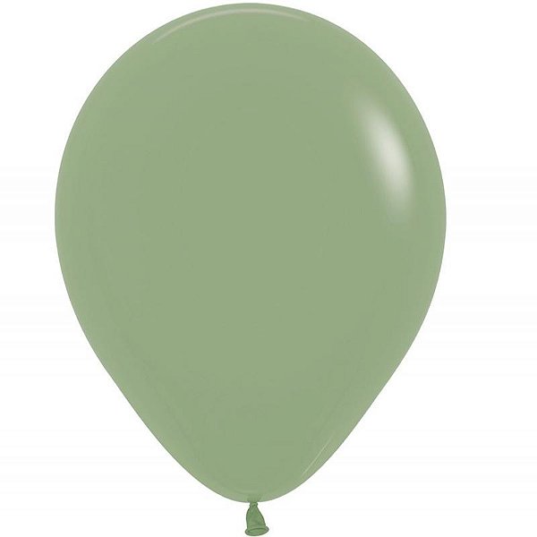 Balão Látex Fashion Verde Eucalipto Sempertex 12"