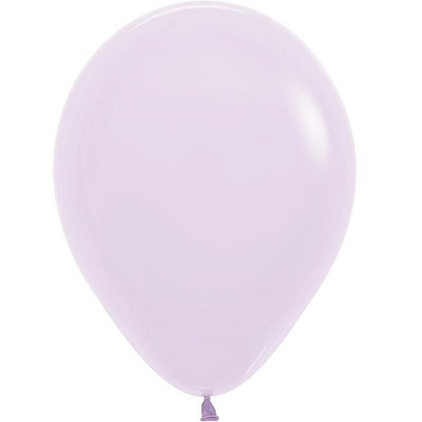 Balão Látex Pastel Lilás Sempertex 12"
