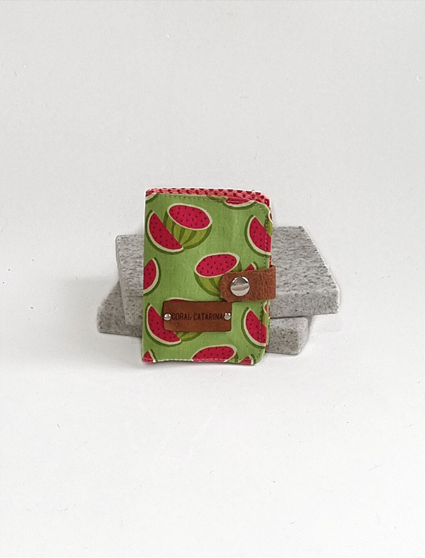 Mini Carteira Ju - Melancia