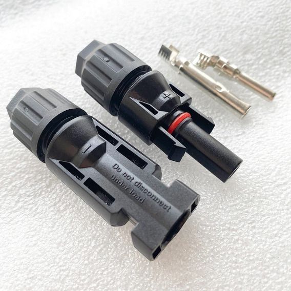 Conectores Macho e Femea + Terminais Kit SC-4 LQ Solar