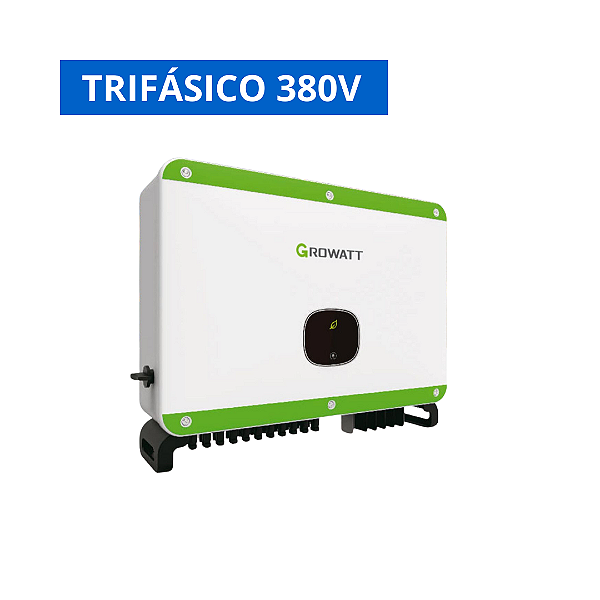Inv Growatt 50kw On Grid 380v 3mppt