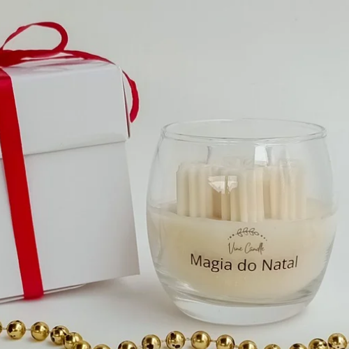 VELA MAGIA DO NATAL|VELA AROMÁTICA