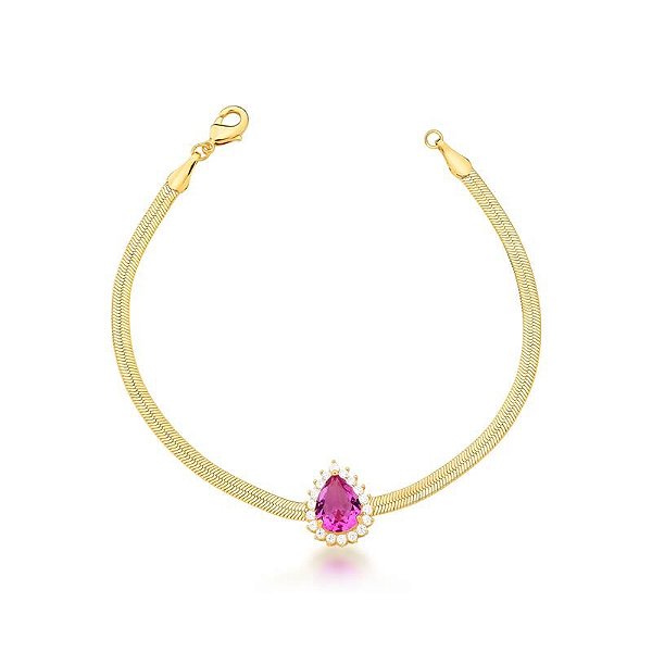 Pulseira Laminada Coração