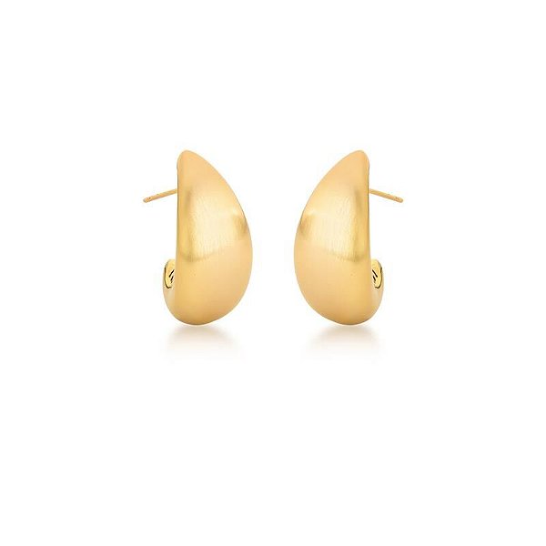 Argola Lisa Acetinada