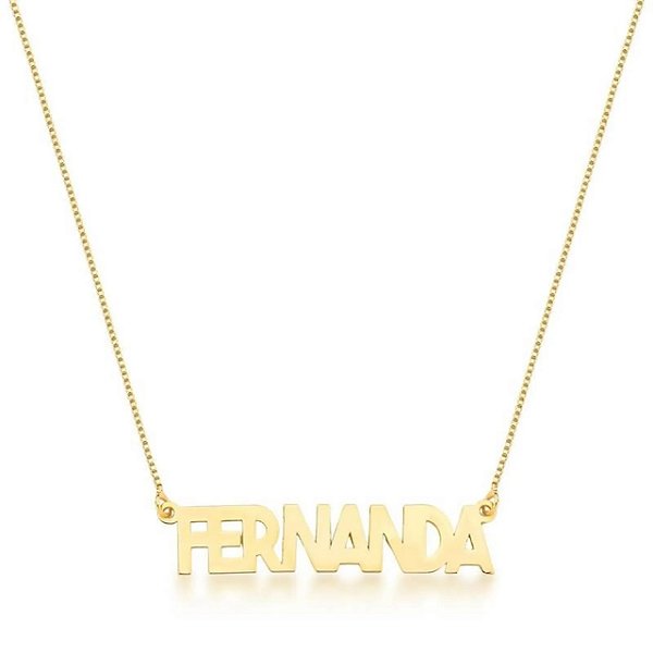 Colar Personalizado Nome
