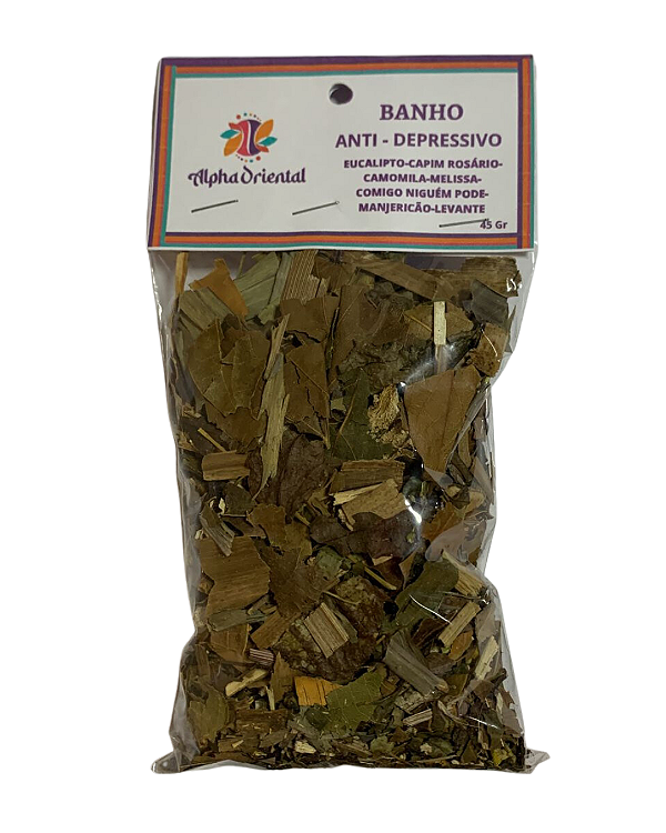 Banho de Ervas Naturais Anti Depressivo 45gr