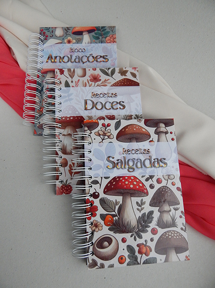 Kit Receitas cogumelo
