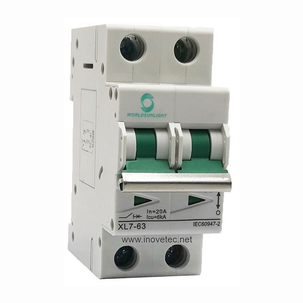 Disjuntor CC 40A 800V - Solar Fotovoltaico