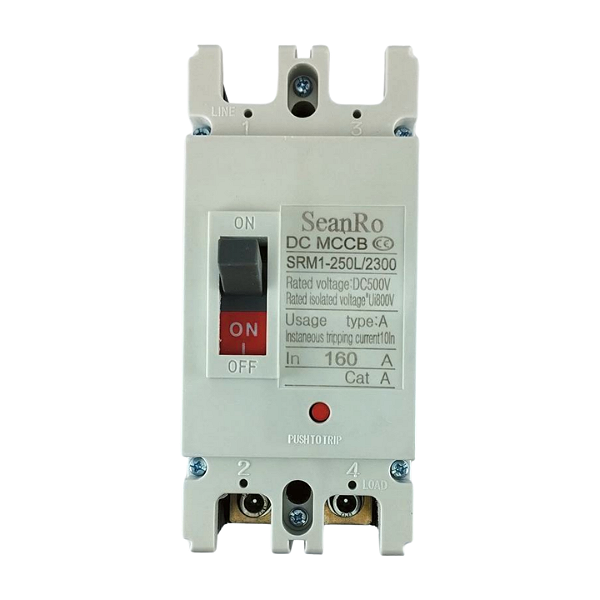 Disjuntor Caixa Moldada CC 160A Bipolar - SeanRo - SR1-250L/2300