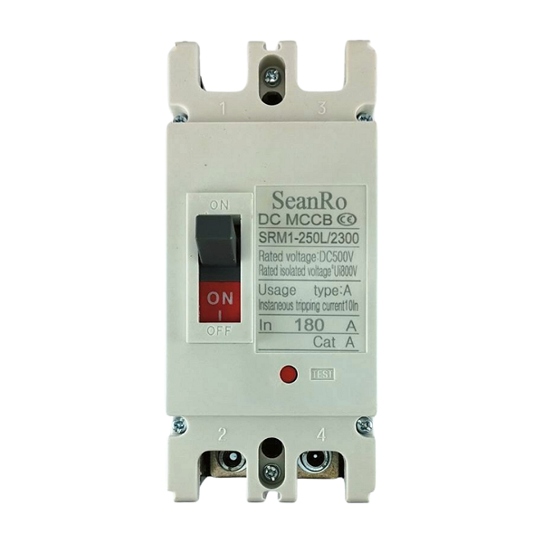 Disjuntor Caixa Moldada CC 180A Bipolar - SeanRo - SR1-250L/2300