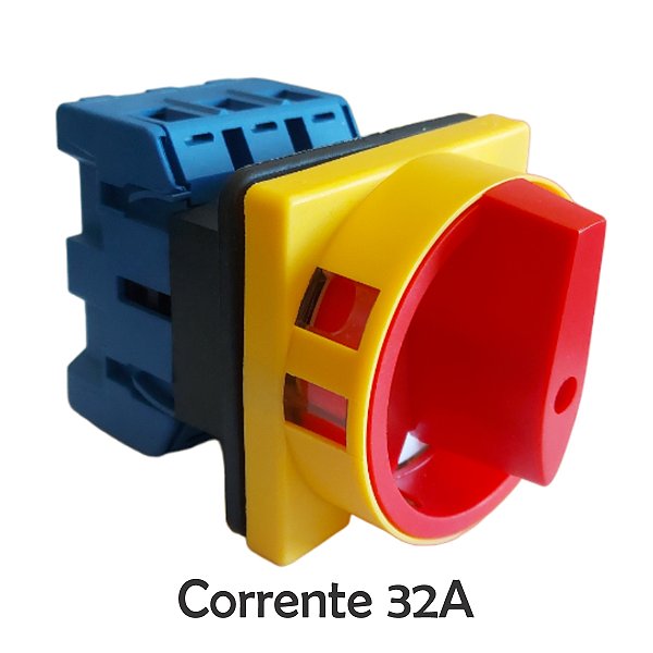 Chave Seccionadora Rotativa  32A 3P (1-0) LW30 - WorldSunLight
