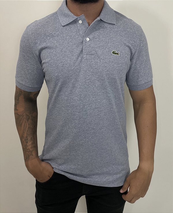 Gola Polo Lacoste Cinza mescla