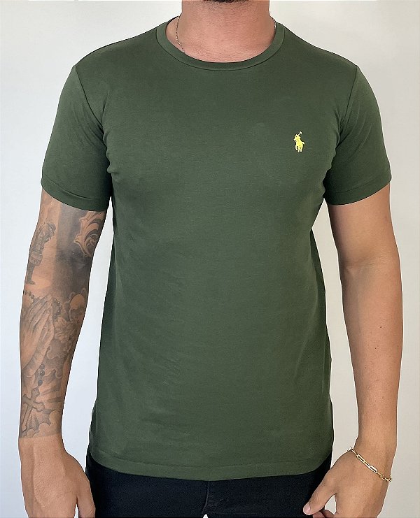 Camiseta Básica RL Verde Escuro