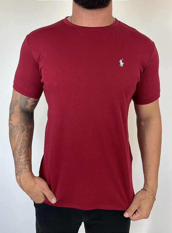 Camiseta Básica RL Vinho