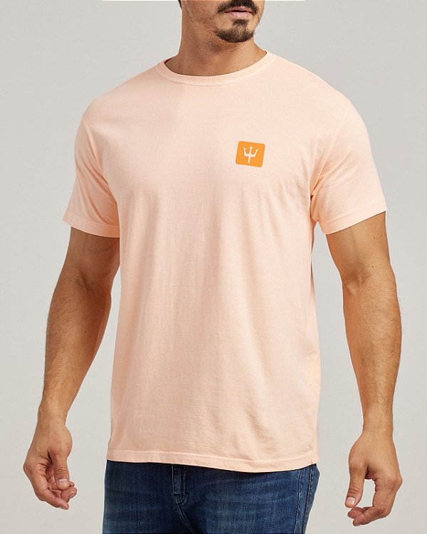 Camiseta Stone Laranja Médio
