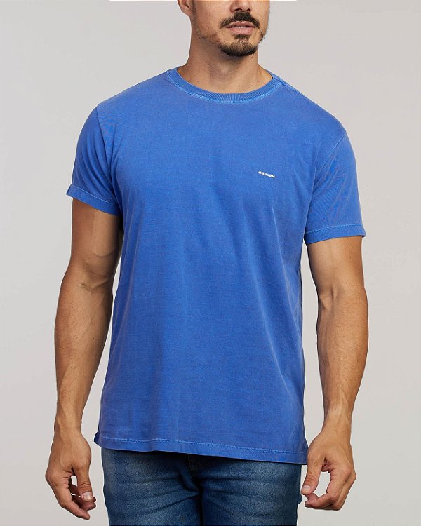 Camiseta Stone cor Azul