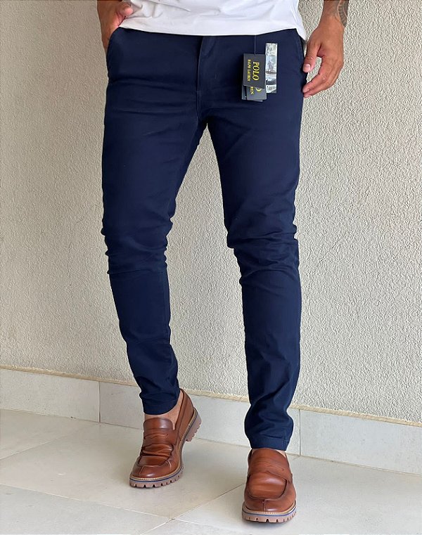 Calça Sarja RL Azul Marinho