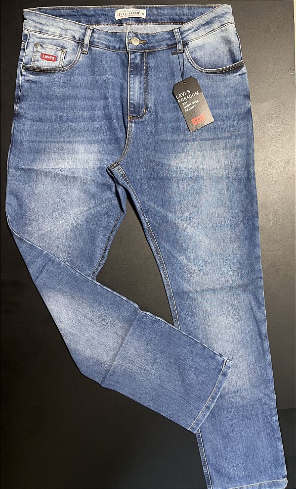 Calça Jeans Skinny Levi's cor clara