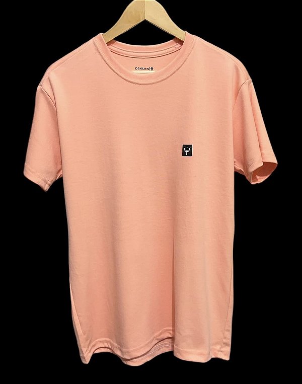 Camiseta Basic Malhão cor Salmão