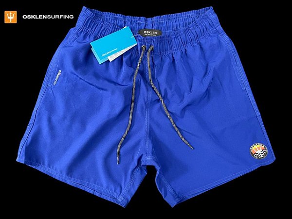 Short Beach Elastano Azul