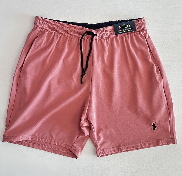 Short Beach Elastano RL Rosa Claro