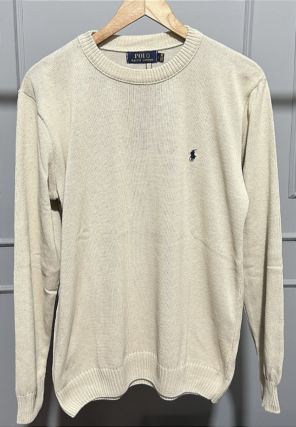 Suéter Tricot Ralph Lauren Bege