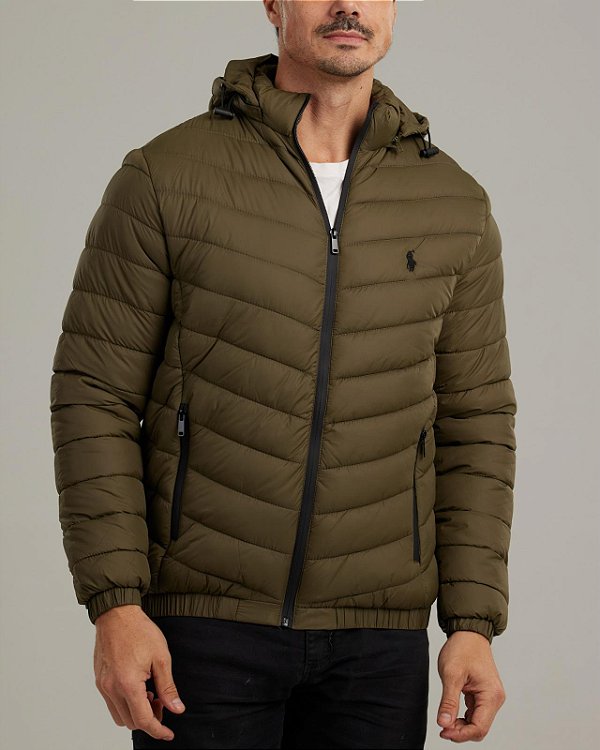 Jaqueta RL Puffer Verde
