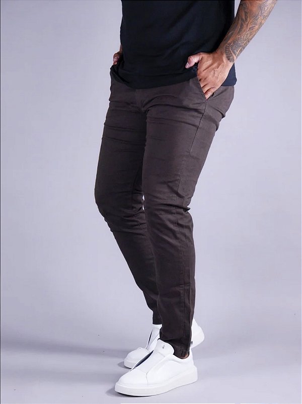 Calça Sarja RL Marrom Escuro