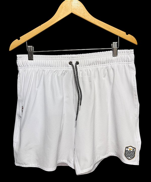 Short Beach Elastano Branco