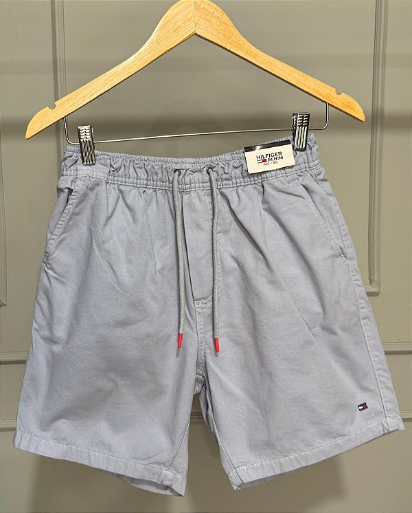 Short Sarja TH Cinza