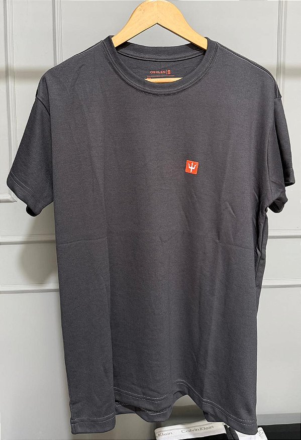 Camiseta Basic Malhão cor Chumbo