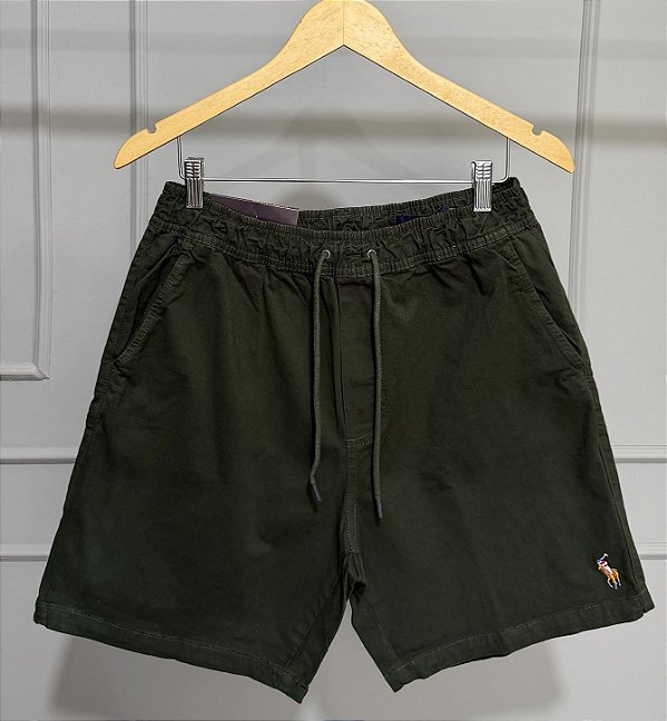 Short Sarja RL Verde Musgo