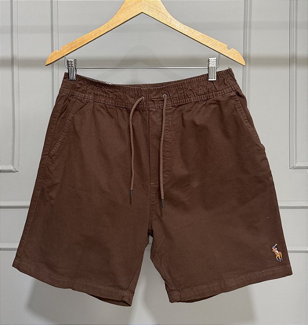 Short Sarja RL Marrom