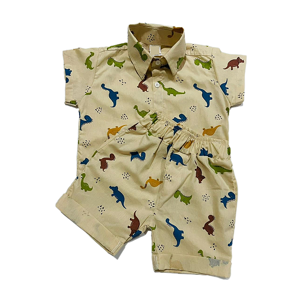 Conjunto Estampado Masculino / Coleção Dinossauros