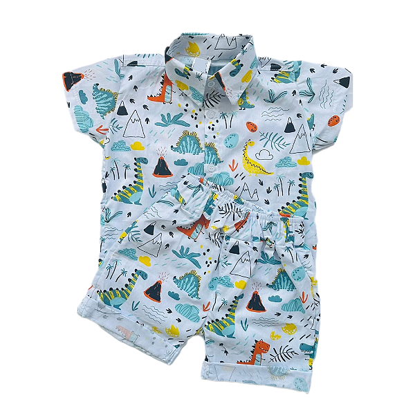 Conjunto Estampado Masculino / Coleção Dinossauros