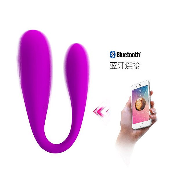 Vibrador para Casal August com Aplicativo - Pretty Love