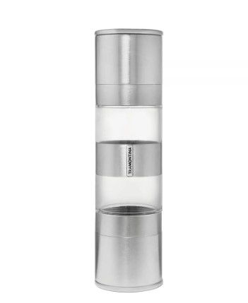 MOEDOR DUPLO ACO INOX/ACRILICO SAL E PIMENTA 61655000 TRAMONTINA