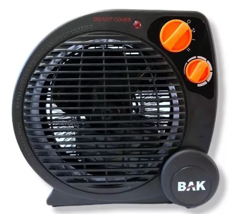 AQUECEDOR PORTATIL AQU220-P BAK - PRETO